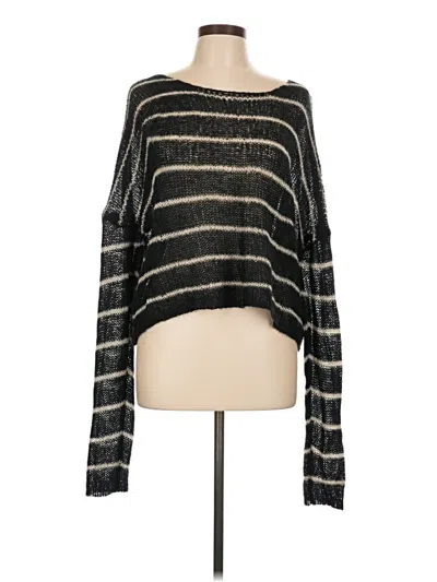 Pre-owned Assorted Brands Pullover Sweater In Black
