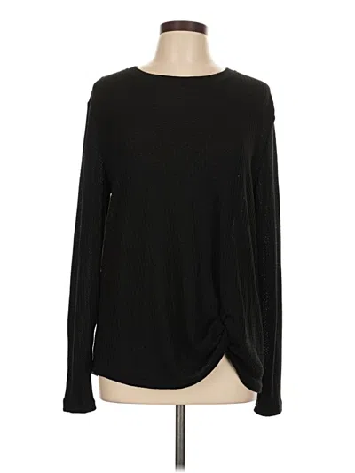 Pre-owned Assorted Brands Pullover Sweater In Black