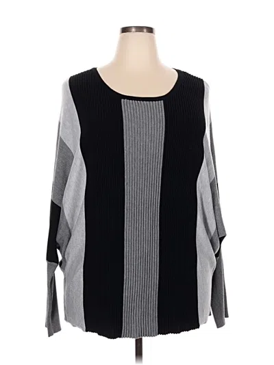 Pre-owned Assorted Brands Pullover Sweater In Black