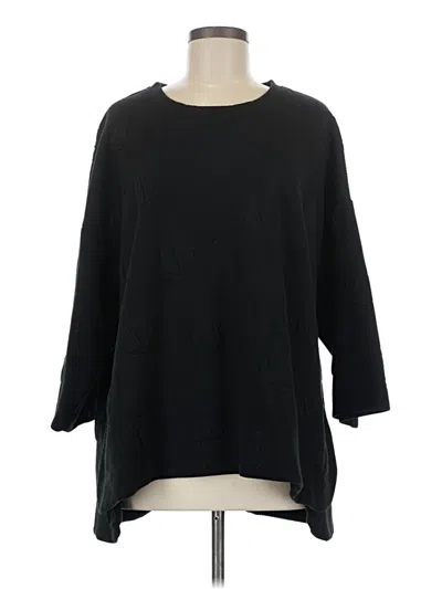 Pre-owned Assorted Brands Pullover Sweater In Black