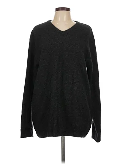 Pre-owned Assorted Brands Pullover Sweater In Black