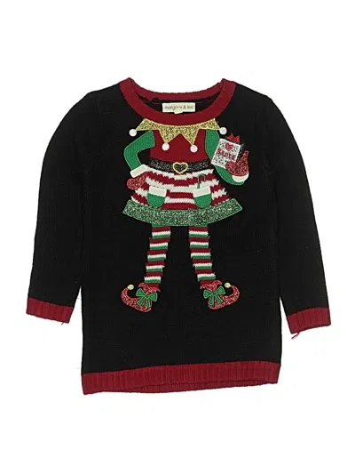 Pre-owned Assorted Brands Kids' Pullover Sweater In Black