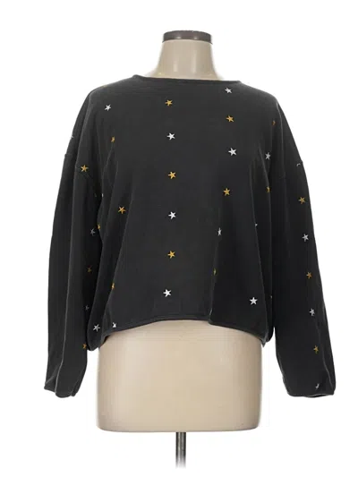 Pre-owned Assorted Brands Pullover Sweater In Black