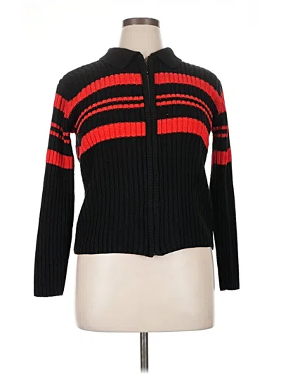 Pre-owned Assorted Brands Pullover Sweater In Black