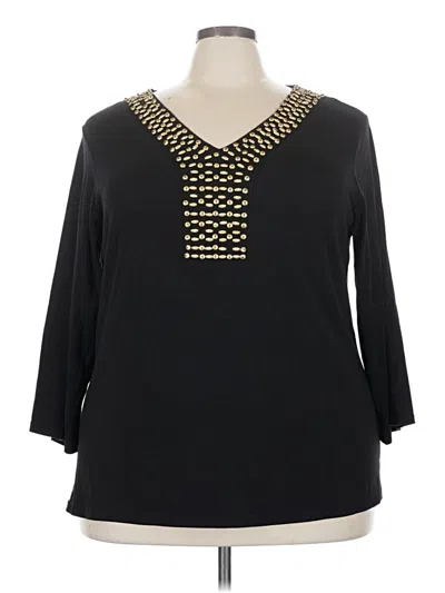 Pre-owned Assorted Brands Pullover Sweater In Black