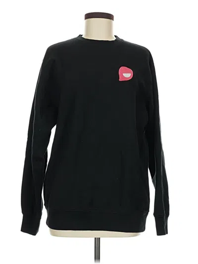 Pre-owned Assorted Brands Pullover Sweater In Black
