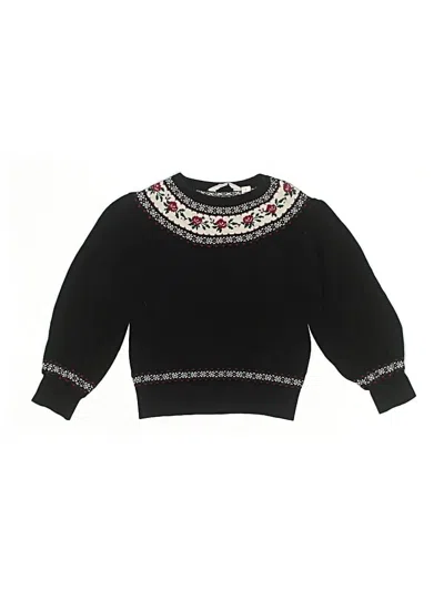 Pre-owned Assorted Brands Kids' Pullover Sweater In Black