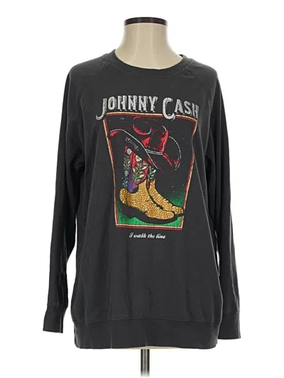 Pre-owned Assorted Brands Pullover Sweater In Black