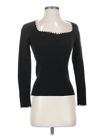 Pre-owned Assorted Brands Pullover Sweater In Black