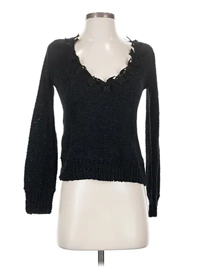 Pre-owned Assorted Brands Pullover Sweater In Black