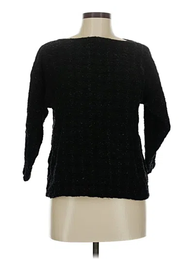 Pre-owned Assorted Brands Pullover Sweater In Black