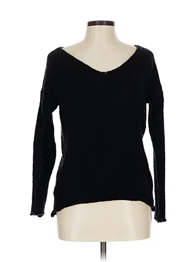 Pre-owned Assorted Brands Pullover Sweater In Black