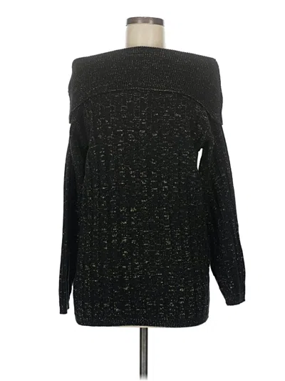 Pre-owned Assorted Brands Pullover Sweater In Black