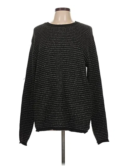 Pre-owned Assorted Brands Pullover Sweater In Black