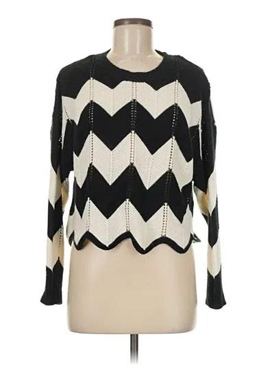 Pre-owned Assorted Brands Pullover Sweater In Black