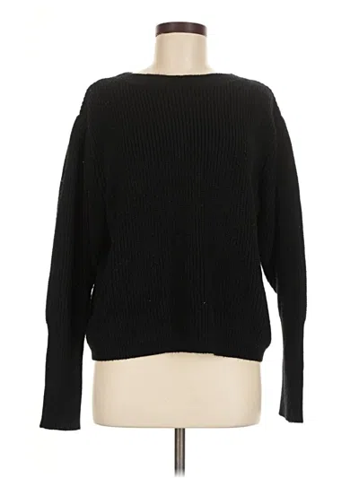 Pre-owned Assorted Brands Pullover Sweater In Black