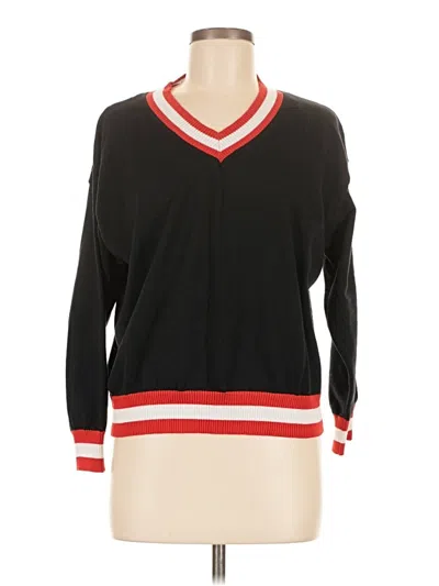 Pre-owned Assorted Brands Pullover Sweater In Black