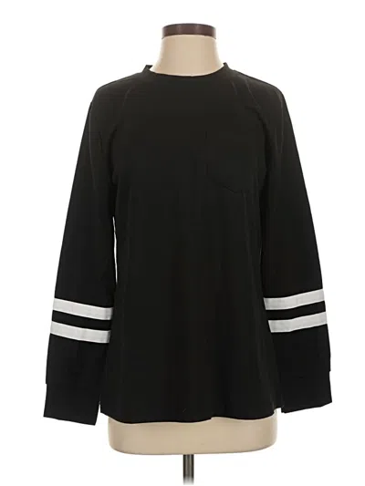 Pre-owned Assorted Brands Pullover Sweater In Black