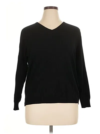 Pre-owned Assorted Brands Pullover Sweater In Black