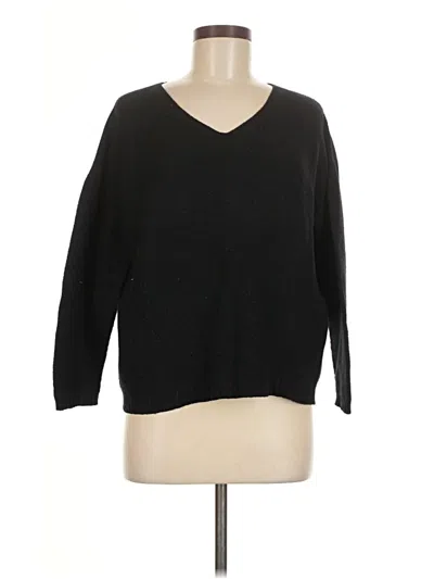 Pre-owned Assorted Brands Pullover Sweater In Black