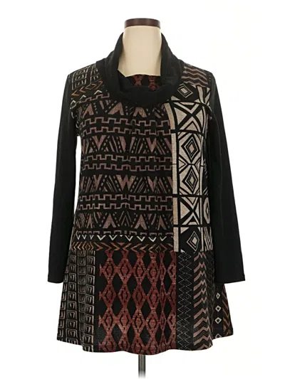 Pre-owned Assorted Brands Pullover Sweater In Black