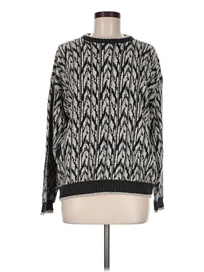 Pre-owned Assorted Brands Pullover Sweater In Black