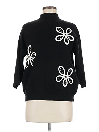 Pre-owned Assorted Brands Pullover Sweater In Black