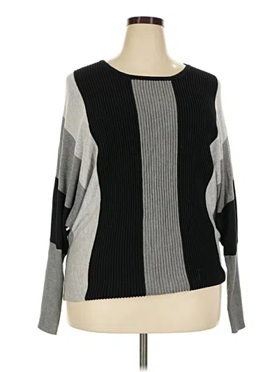 Pre-owned Assorted Brands Pullover Sweater In Black
