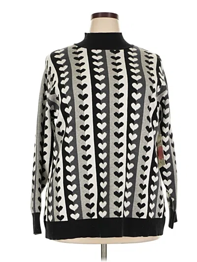 Assorted Brands Pullover Sweater In Black