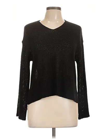 Pre-owned Assorted Brands Pullover Sweater In Black