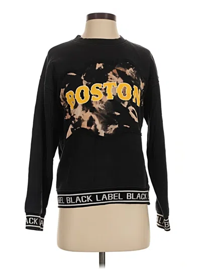 Pre-owned Assorted Brands Pullover Sweater In Black