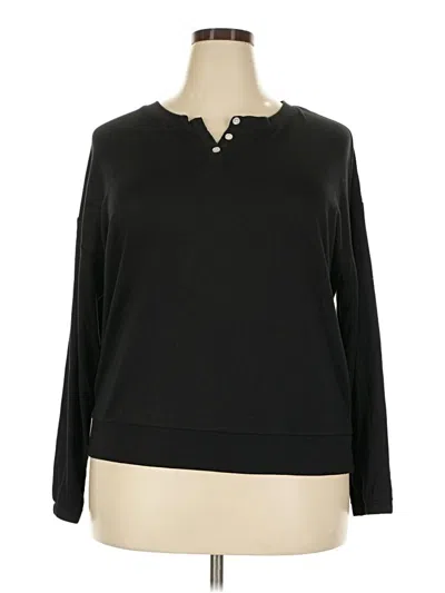Pre-owned Assorted Brands Pullover Sweater In Black