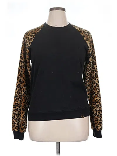 Pre-owned Assorted Brands Pullover Sweater In Black