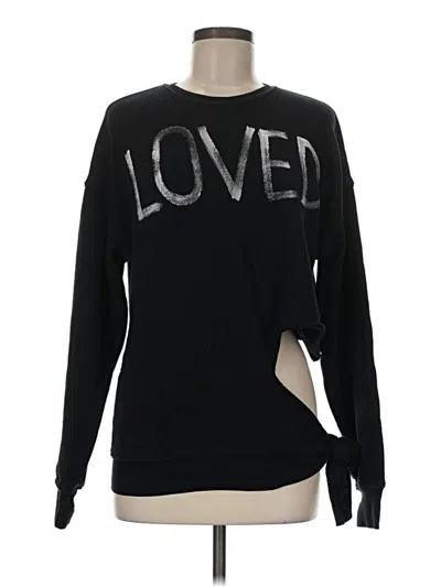 Pre-owned Assorted Brands Pullover Sweater In Black