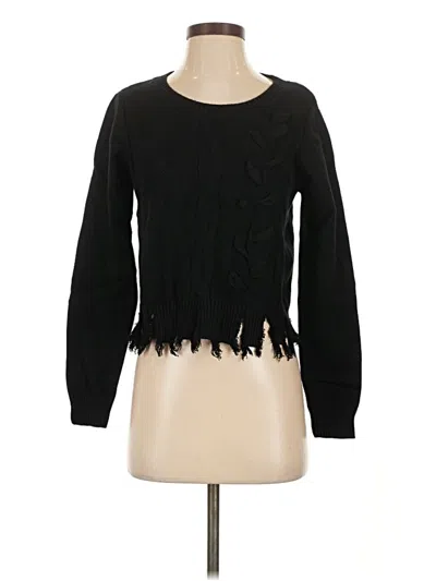 Assorted Brands Pullover Sweater In Black