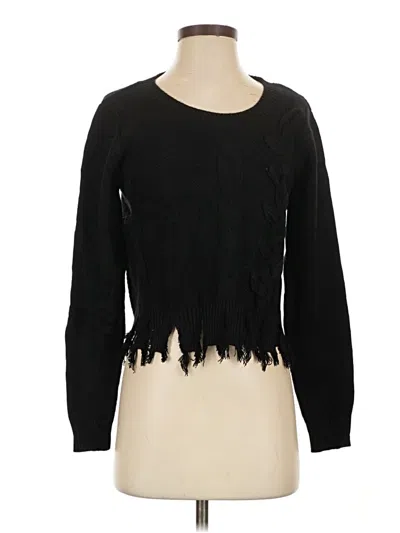 Assorted Brands Pullover Sweater In Black