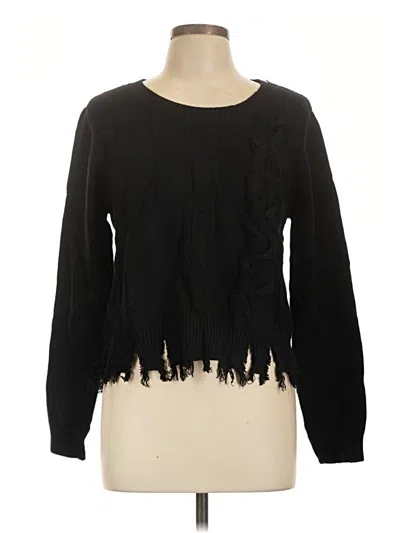 Assorted Brands Pullover Sweater In Black