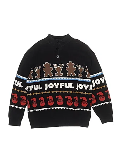 Pre-owned Assorted Brands Kids' Pullover Sweater In Black