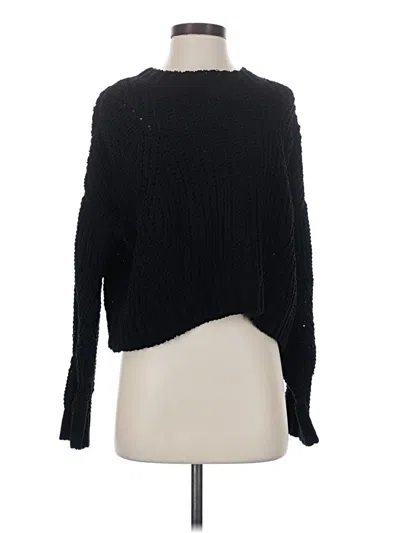 Pre-owned Assorted Brands Pullover Sweater In Black