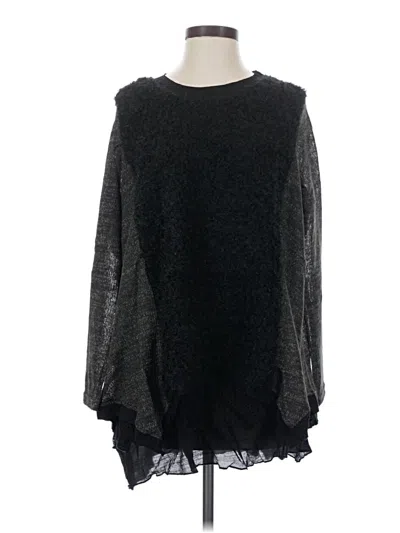 Pre-owned Assorted Brands Pullover Sweater In Black