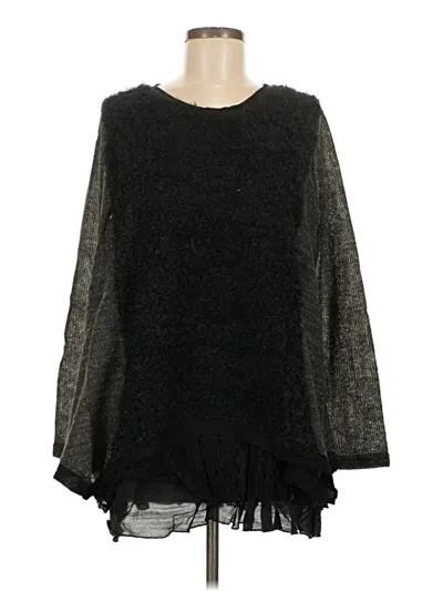 Pre-owned Assorted Brands Pullover Sweater In Black