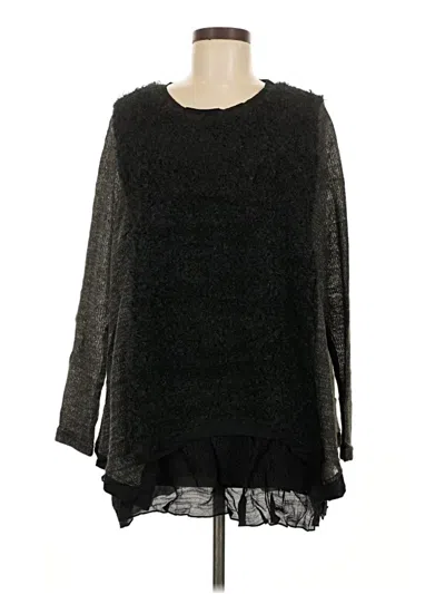 Assorted Brands Pullover Sweater In Black