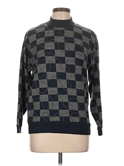 Pre-owned Assorted Brands Pullover Sweater In Black