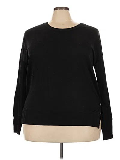 Pre-owned Assorted Brands Pullover Sweater In Black
