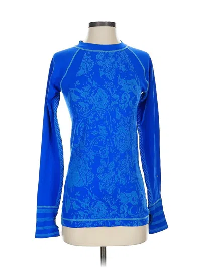 Pre-owned Assorted Brands Pullover Sweater In Blue