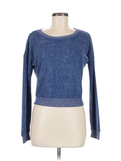 Pre-owned Assorted Brands Pullover Sweater In Blue