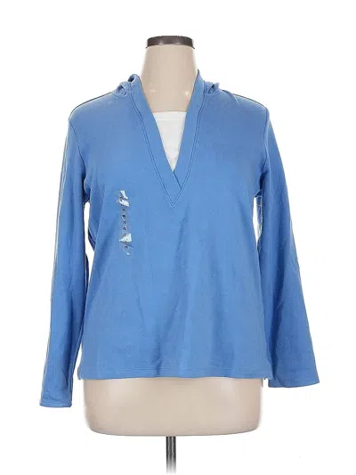 Pre-owned Assorted Brands Pullover Sweater In Blue