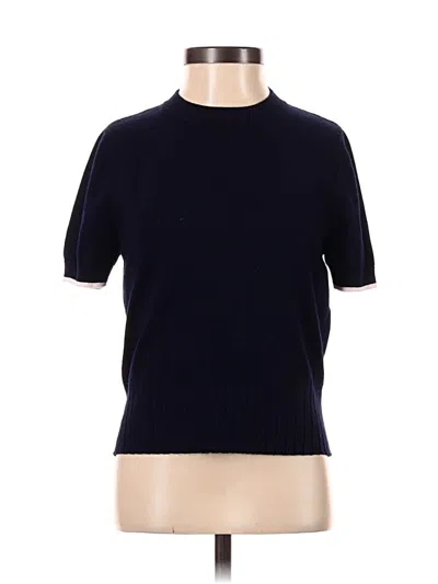 Pre-owned Assorted Brands Pullover Sweater In Blue