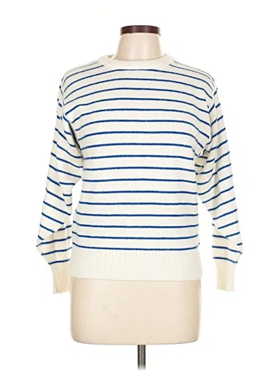 Pre-owned Assorted Brands Pullover Sweater In Blue