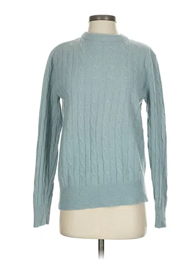 Pre-owned Assorted Brands Pullover Sweater In Blue